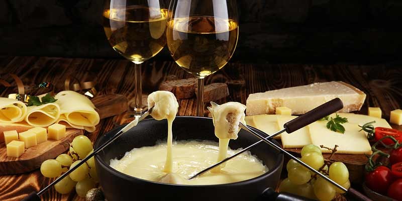 Swiss Cheese Fondue Starter-Set 'Heidi'