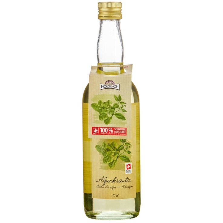 Holderhof - Alpine Herbs 'Alpenkräuter' Sirup (70 CL)