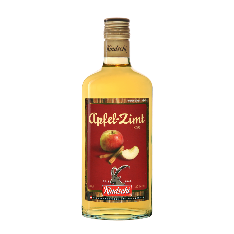 Kindschi - 'Apfel-Zimt' Apple-Cinnamon Liqueur (70 CL)