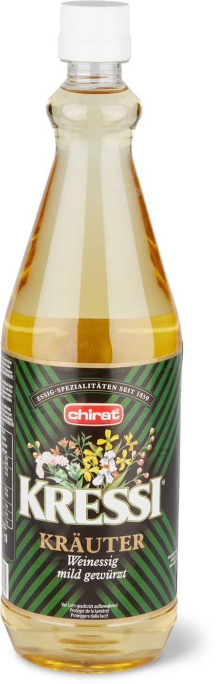 Chirat - 'Kressi' Kräuter Essig Vinegar (1 L)