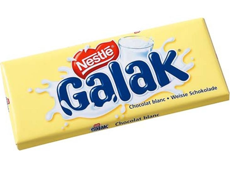 Nestle Galak White Chocolate Bars (Box of 12) - 12.6 oz / 360 g Nestle  Savoy Visit us onlin! Find what you need
