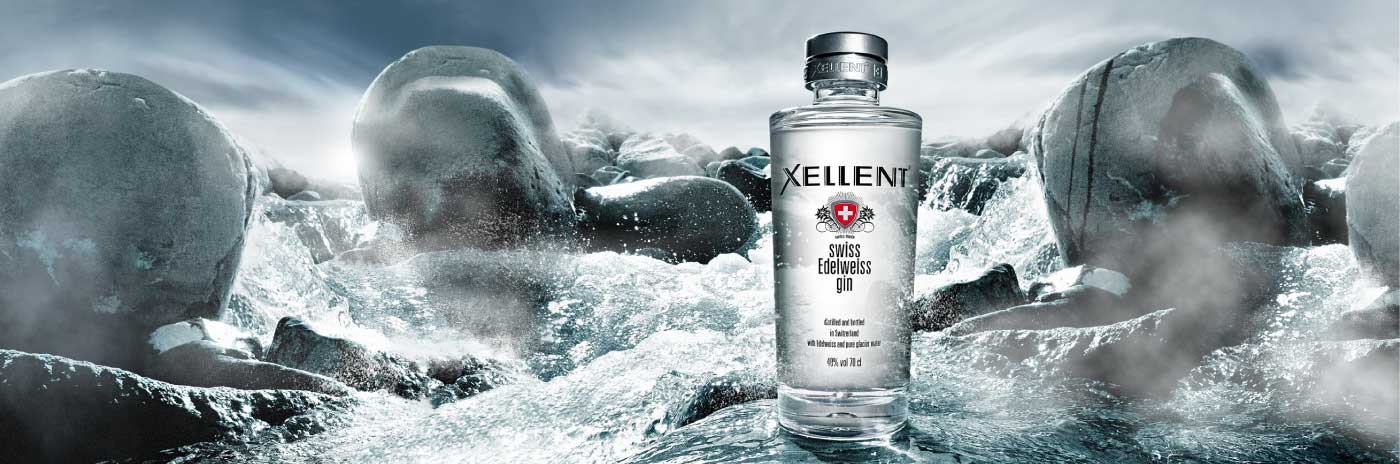 XELLENT - 'Swiss Edelweiss Gin' (70 CL)