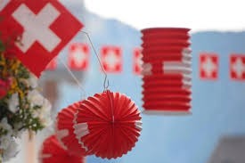 1. August - Lampion 'Switzerland'