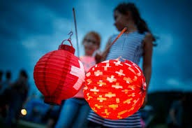 1. August - Lampion 'Switzerland'