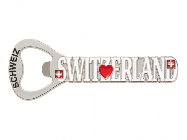 Edelweiss - Bottle Opener 'Switzerland'