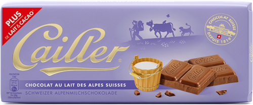 Cailler - 'Swiss Alpine Milk' Chocolate Bar (100 g)
