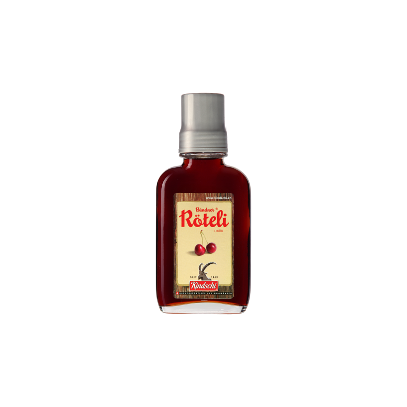 Kindschi - 'Röteli' Liqueur Flacon (10 CL)