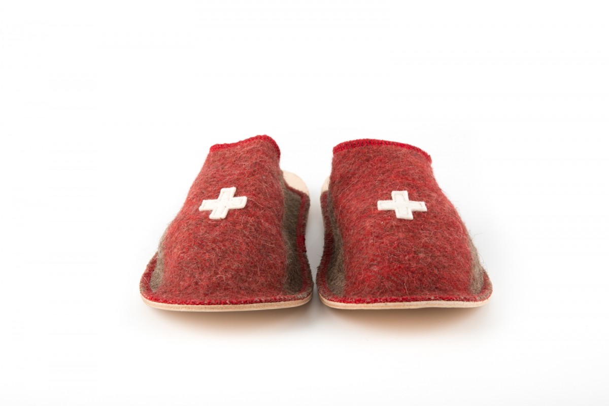 Swiss Army Blanket House Shoes