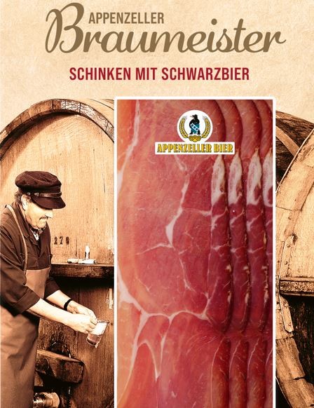 Appenzeller 'Braumeister' Rauch-Schinken - Smoked Dry-Cured Ham (ca. 100 G)