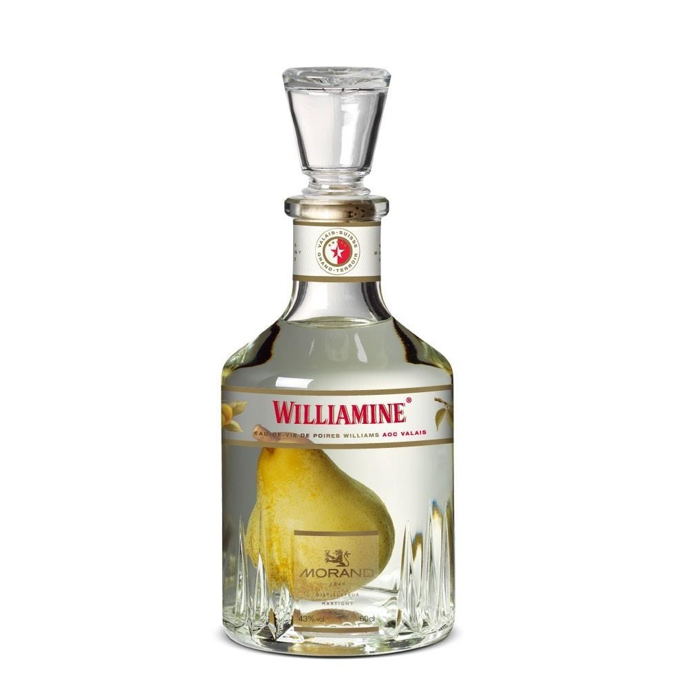 Morand – 'Williamine Carafe Poire Prisonniere' Pear Liqueur (60 CL)