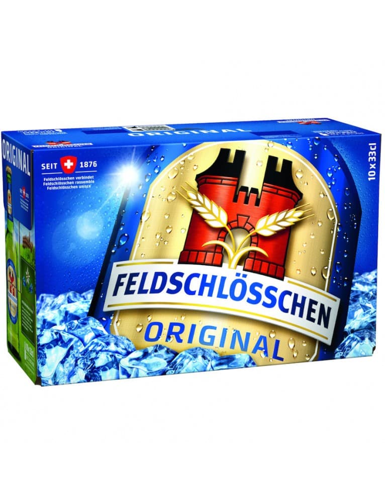 Feldschlösschen - Original Premium Lager Beer (10 x 33 CL)