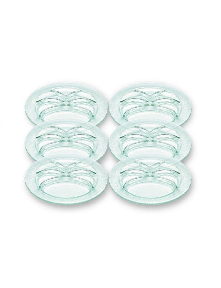 Stöckli - Fondue Plates Glass (Set of 6 Plates)