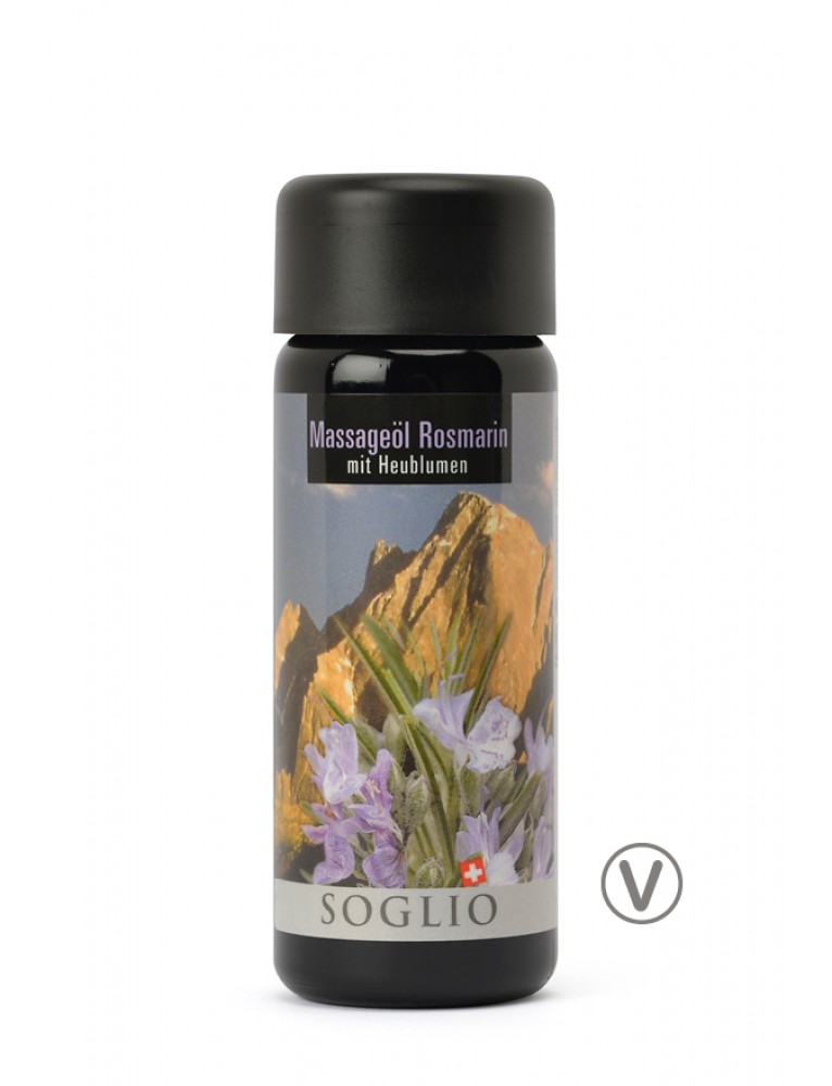 Soglio - Massage Oil 'Rosemary & Hay Flowers' (100 ML)