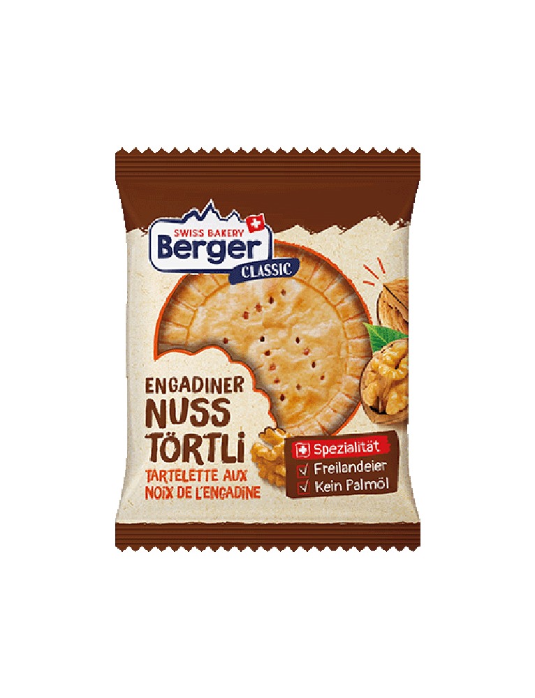 Berger - Engadin Nut Cake 'Nusstörtli' (74 G)