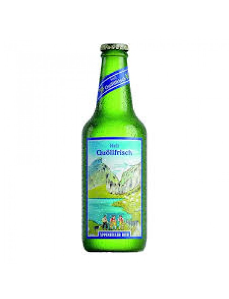 Appenzeller Bier - 'Quöllfrisch Hell' Premium Lager Beer (33 CL)