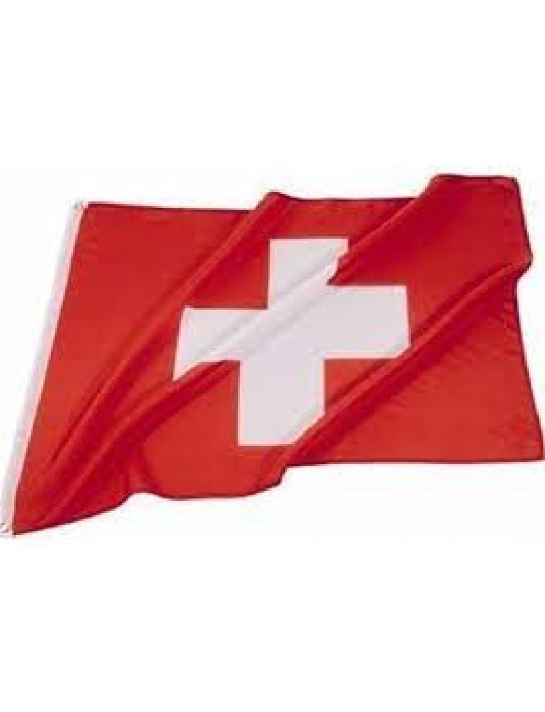 Edelweiss - 'Swiss Flag' (93 x 61 CM)