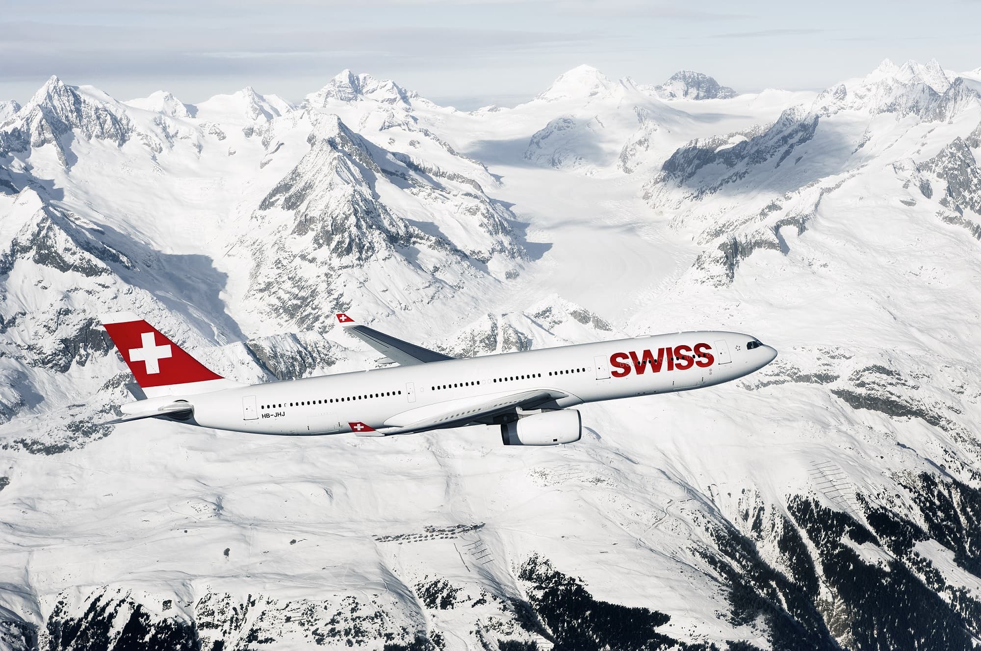 Swiss B777 Alps