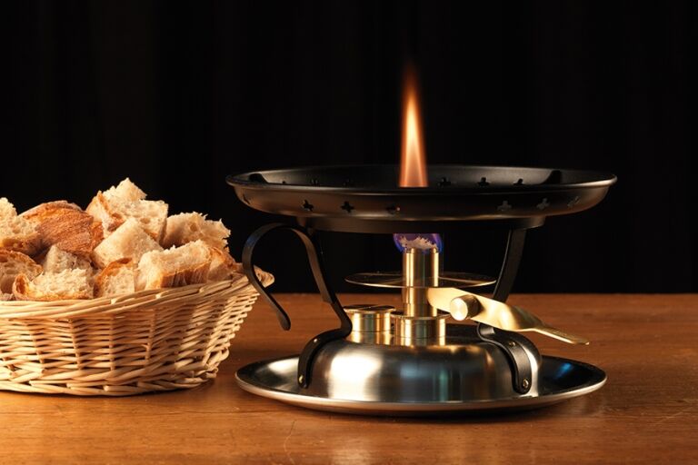 TABLE ET COOK Réchaud à fondue Noir