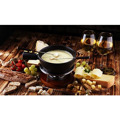 Stöckli - Cheese Fondue Set 'Alpaufzug'