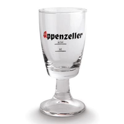 Appenzeller Alpenbitter - Coffee Glass 'Kafi Fertig' (Set of 2)