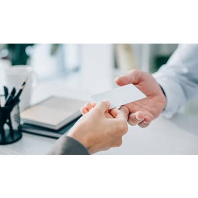Edelweiss - Business Card Holder 'Scherenschnitt'