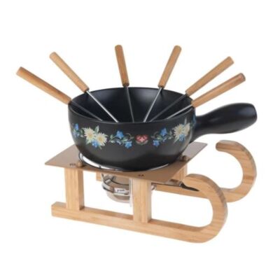 Nouvel - Cheese Fondue Set 'Schlitten'