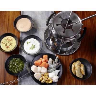 Stöckli - Meat & Fish Fondue Pot 'Atlantis'