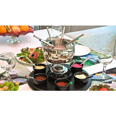 Stöckli - Meat & Fish Fondue Set 'Säntis'
