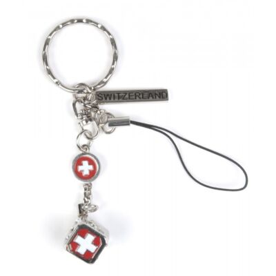 Edelweiss - Phone Pendant 'Swiss Dice and Rhinestones'