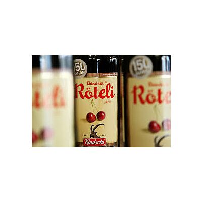 Kindschi - 'Röteli' Liqueur Minis (25 x 2 CL)