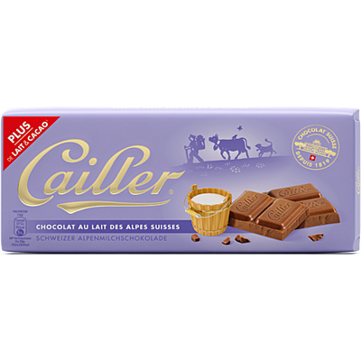 Cailler - 'Swiss Alpine Milk' Chocolate Bar (100 g)