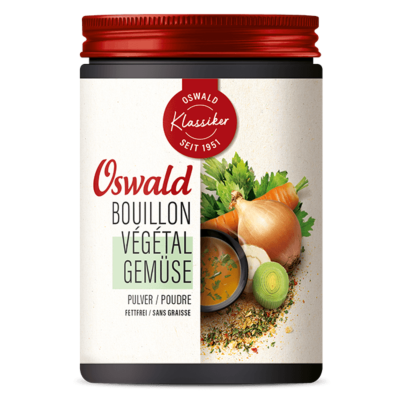 Oswald - 'Vegetable Bouillon' Powder Fat-Free (300 g)