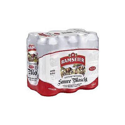 Ramseier - Apple Cider 'Suure Moscht Naturtrüeb' Non-Alcoholic (6 x 50 CL)