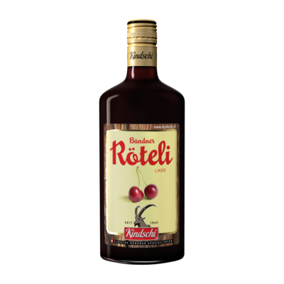 Kindschi - Bündner 'Röteli' Liqueur (70 CL)