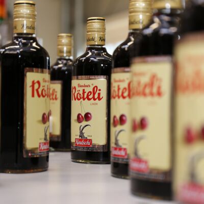 Kindschi - 'Röteli' Liqueur Flacon (10 CL)