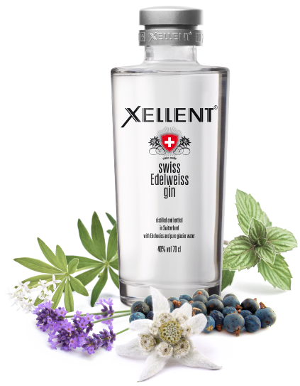 XELLENT - Swiss Edelweiss Gin