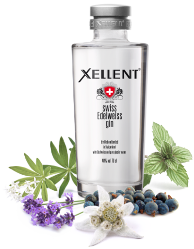 XELLENT - Swiss Edelweiss Gin