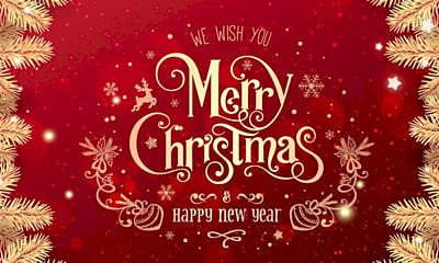Merry Christmas and a Happy New Year!