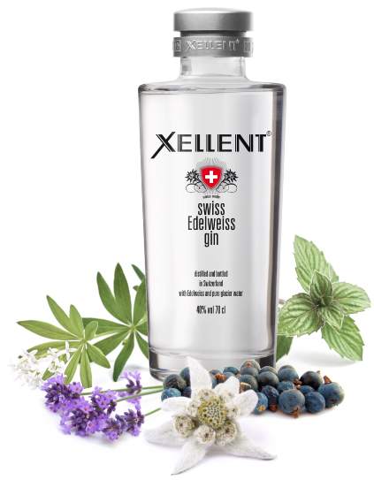 XELLENT - Swiss Edelweiss Gin